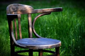 Chaise en bois