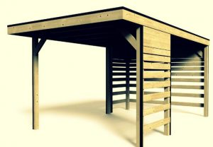 Carport pour protéger sa voiture