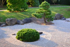 Jardin d'ambiance japonaise