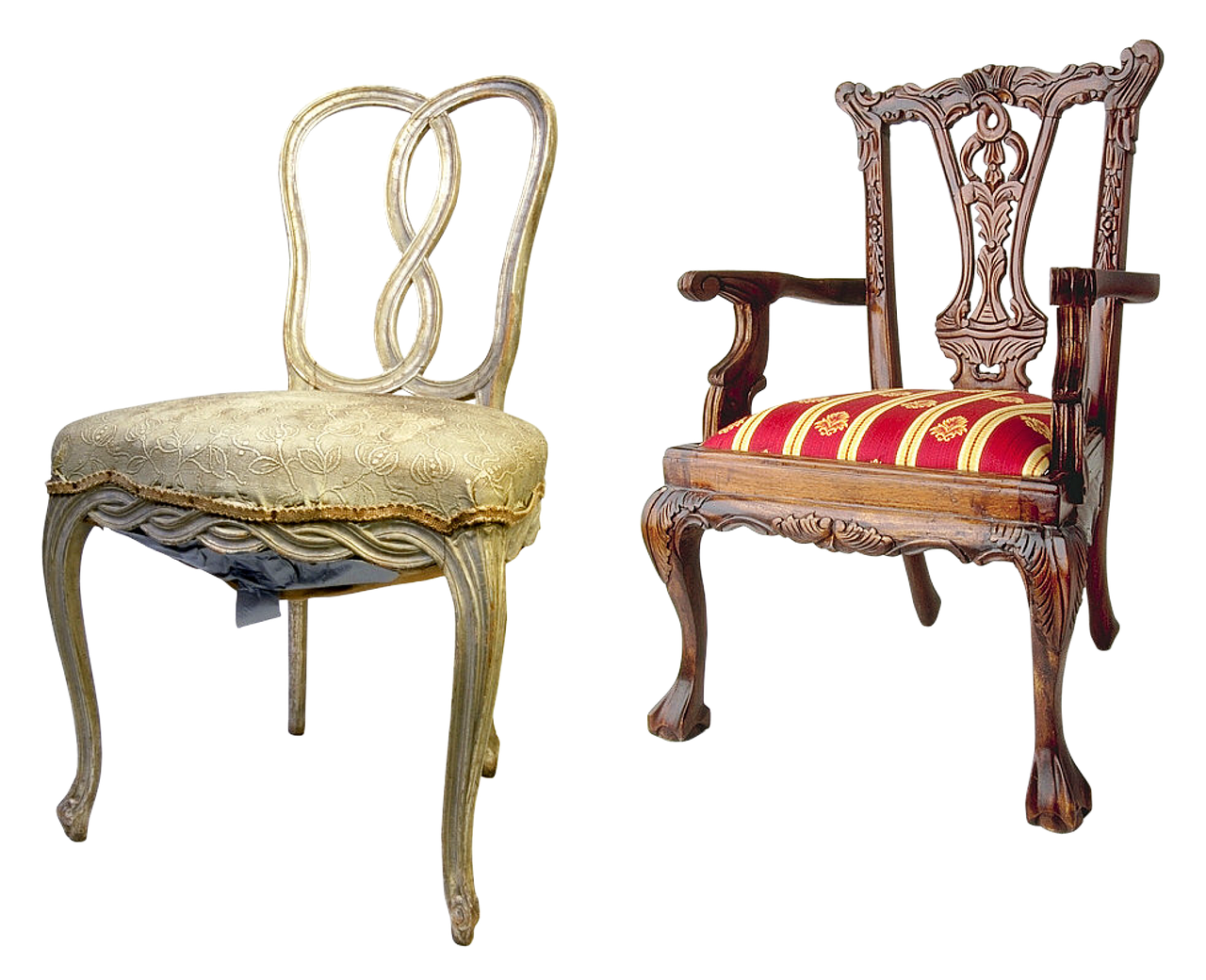 Des vieilles chaises