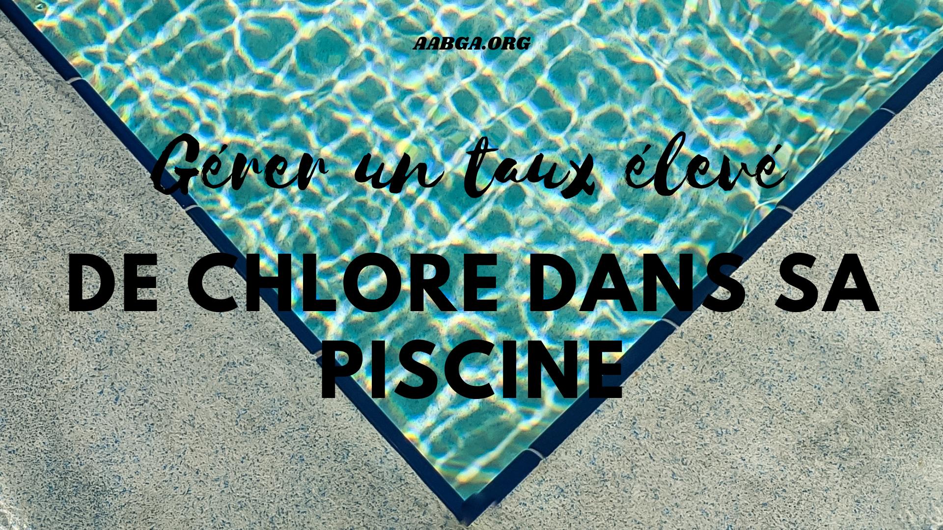 Chlore piscine