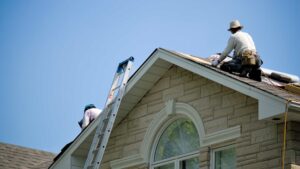 Rénovation toit d'une maison