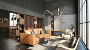 intérieur gris