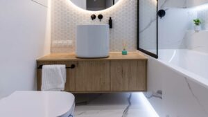 salle de bain d'appartement