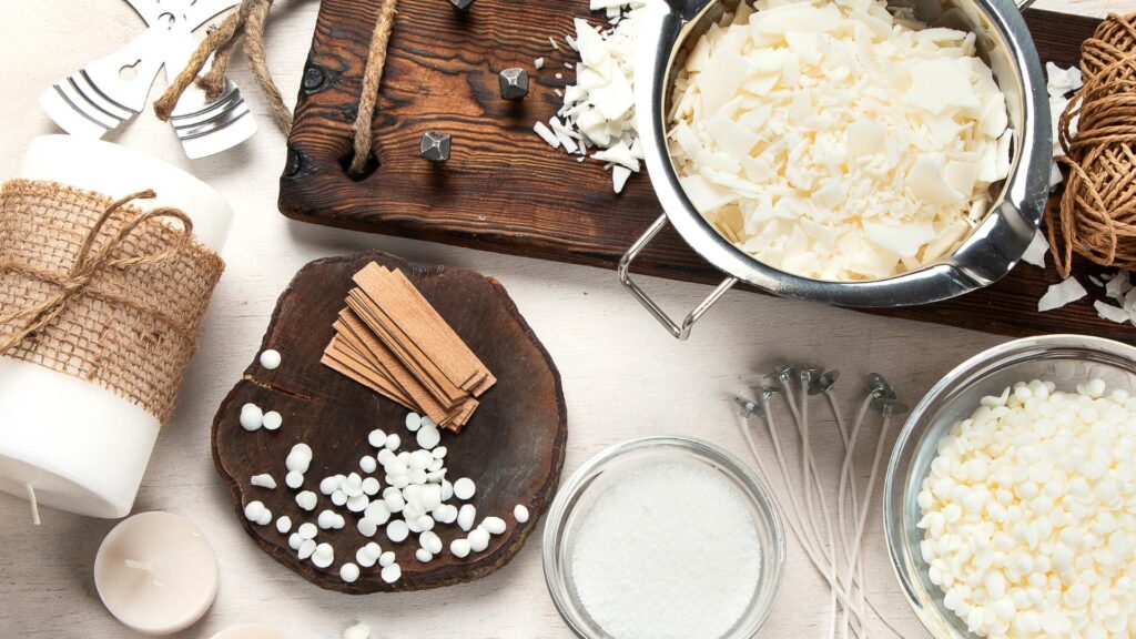 bougies parfumées maison